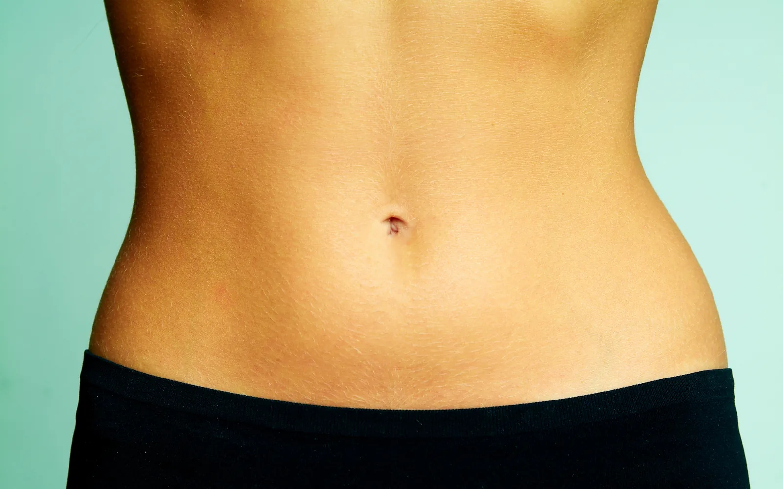 Ventre plat et silhouette féminine